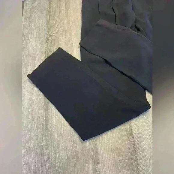 A.L.C black Skinny Pleated Pants Trousers - Picture 4 of 11